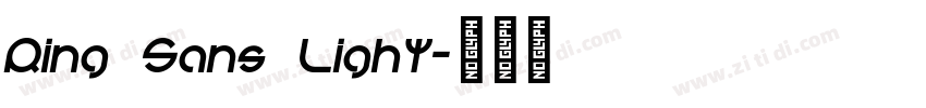 Ring Sans Light字体转换